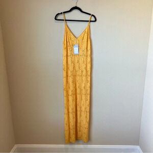 NWT Zara sheer lace maxi dress